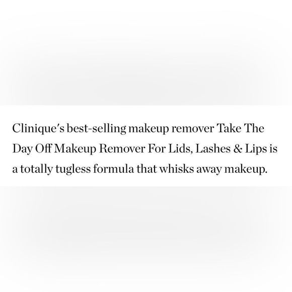 Clinique Take the Day Off Makeup Remover Lids Lashes & Lips 🧼 NEW - Picture 4 of 6